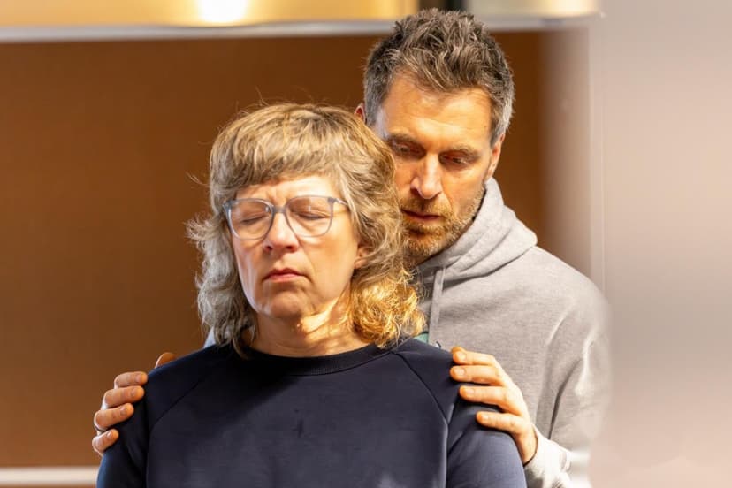 Coaching-Moment mit Teilnehmerin